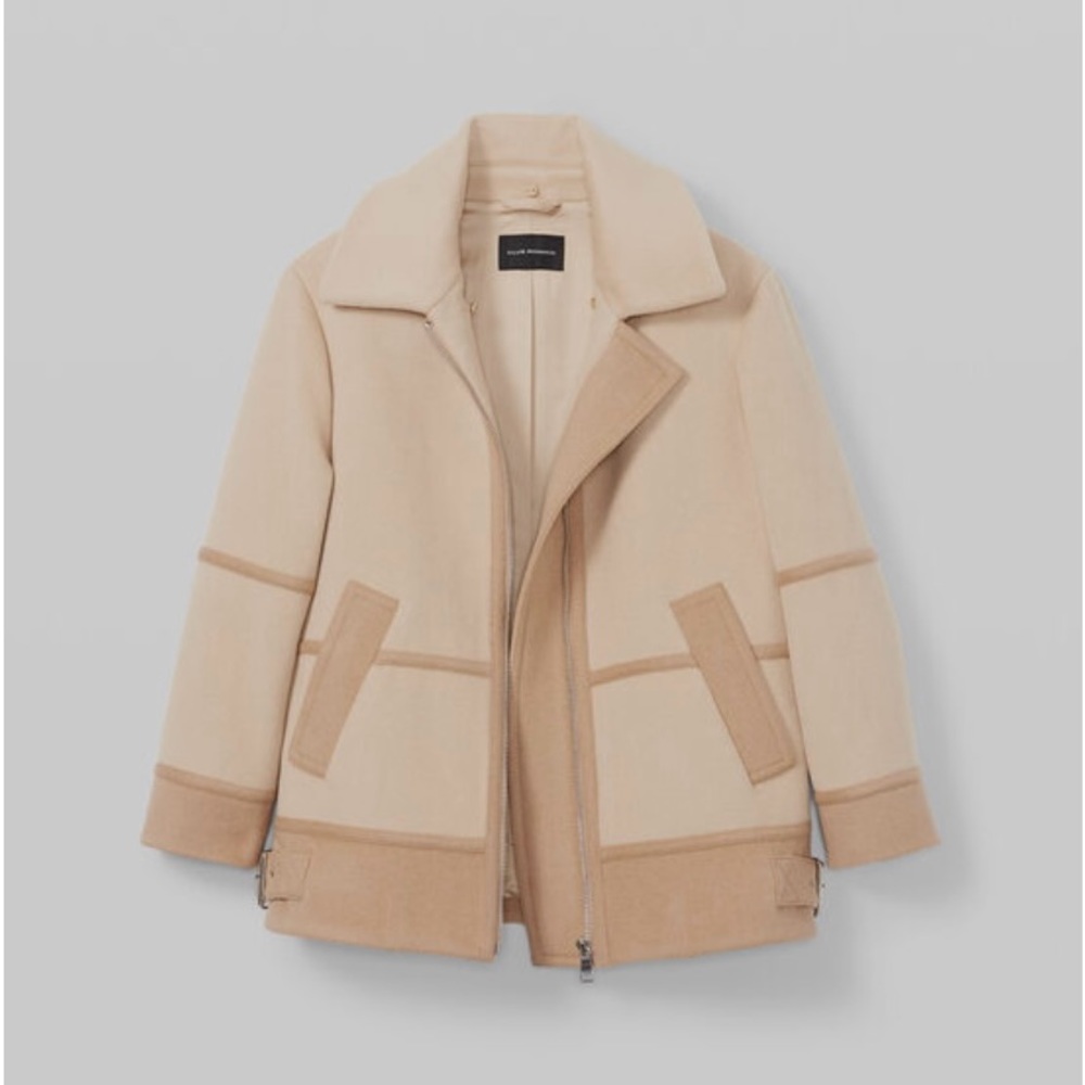 Club Monaco Wool Moto Jacket